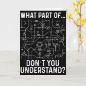 Electrical Engineering Electrical Engineer Men  Kaart (Gele Bloem)