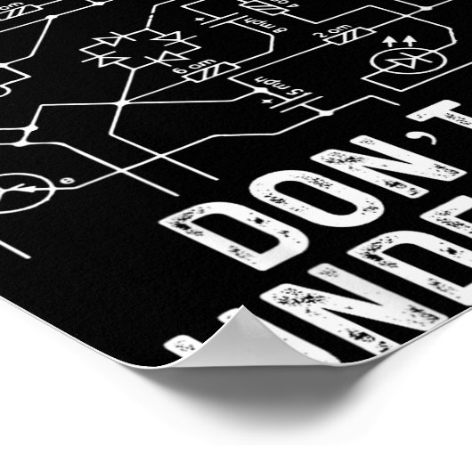 Electrical Engineering Electrical Engineer Men  Poster (Hoek)