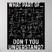 Electrical Engineering Electrical Engineer Men  Poster (Voorkant)