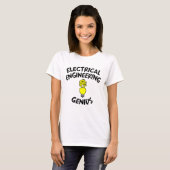 Electrical Engineering Genius T-shirt (Voorkant volledig)