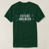 Electrical EngineeringCircuit Kinder Future Engine T-shirt (Design voorkant)