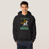 Electrical Engineers Are Magical Unicorn Job Engin Hoodie (Voorkant volledig)