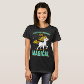 Electrical Engineers Are Magical Unicorn Job Engin T-shirt (Voorkant volledig)