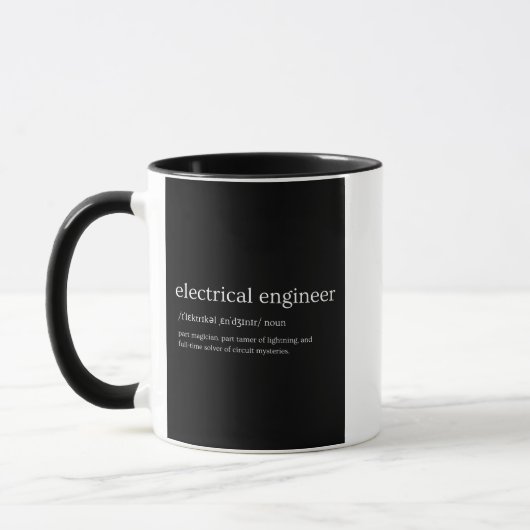 Electrical Engineer's Power Mug: Fueling Innovatio Mok (Links)