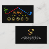 Electrical Rooftop Wiring Frame Visitekaartje (Voorkant / Achterkant)