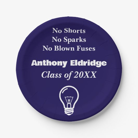 Electrical Technology Graduation Papieren Bordje (Voorkant)