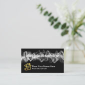 Electrical Wave Lightning Charge Visitekaartje (Staand voorkant)