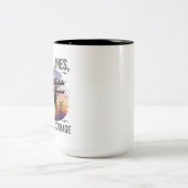 Electrical Worker Appreciation Transmission Tweekleurige Koffiemok (Center)