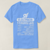 Electrice Hourly Electricia MasterTShirt T-shirt (Design voorkant)