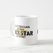 Electricia Rock Star by Night Koffiemok (Voorkant links)