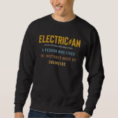 Electrician   Electrician Definition Trui (Voorkant)