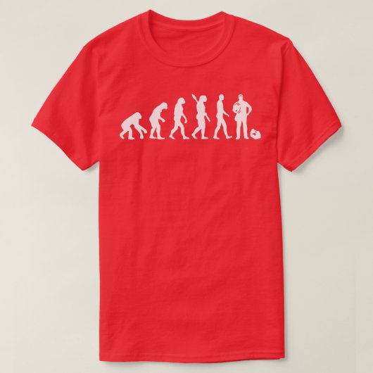 Electrician evolution  (3)  t-shirt (Design voorkant)