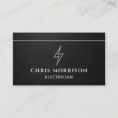 Electrician Industrial Metallic Contractor Visitekaartje (Voorkant)
