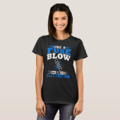 Electrician   Save a Fuse Blow an Electrician Line T-shirt (Voorkant volledig)