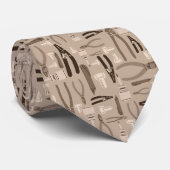 Electrician Tools Neck Tie Trade Gift Stropdas (Opgerold)