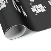 Electrician US Flag Tools for Electricians Cadeaupapier (Rol Hoek)