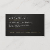 Electrician Visitekaartje (Achterkant)