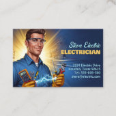 Electrician visitekaartje (Voorkant)