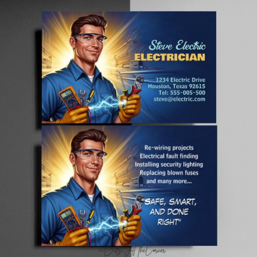 Electrician visitekaartje