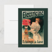 Electricine Promotional PosterFrankrijk Briefkaart (Voorkant / Achterkant)