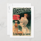 Electricine Promotional PosterFrankrijk Briefkaart (Voorkant / Achterkant)
