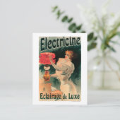 Electricine Promotional PosterFrankrijk Briefkaart (Staand voorkant)