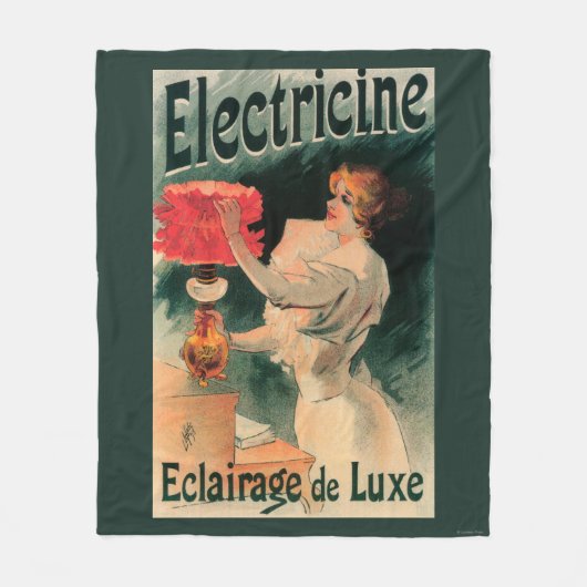 Electricine Promotional PosterFrankrijk Fleece Deken (Voorkant)