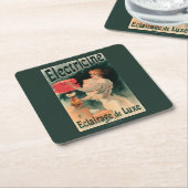 Electricine Promotional PosterFrankrijk Kartonnen Onderzetters (Schuin)