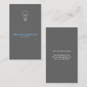 Electricista - Electriciër Visitekaartje (Voorkant / Achterkant)