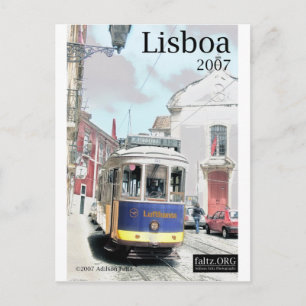 Eléctrico, Lisboa Briefkaart