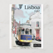 Eléctrico, Lisboa Briefkaart (Voorkant)