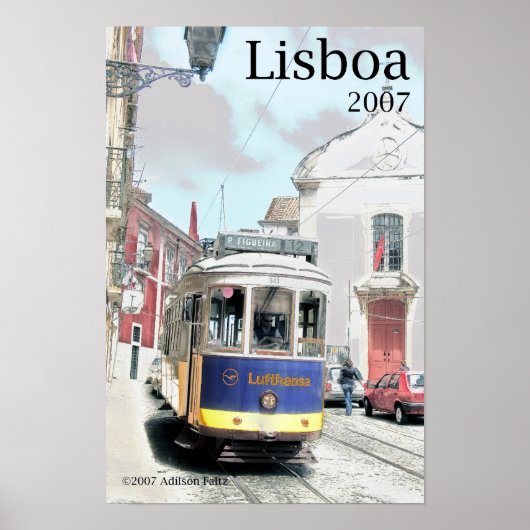 Eléctrico Poster (Voorkant)