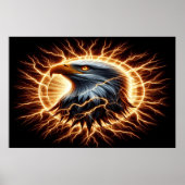 Electrifying Eagle Poster (Voorkant)