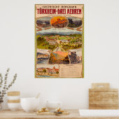 Electrische Bergbahn Türkheim-Drei Aehren, Poster (Keuken)