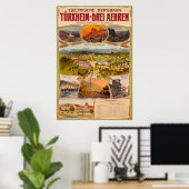 Electrische Bergbahn Türkheim-Drei Aehren, Poster (Thuiskantoor)