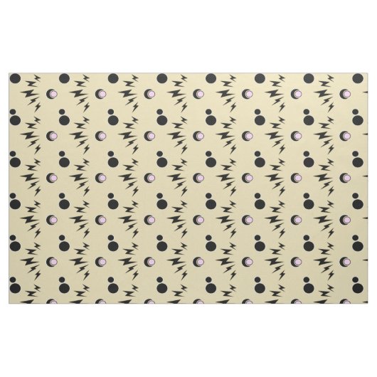 electrische Pop Stof (Fat Quarter)