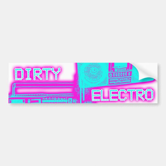 ELECTRO BUMPERSTICKER (Voorkant)