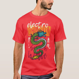 Electro Draak Japans T-shirt