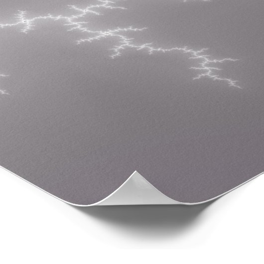 Electro - Fractal Art Poster (Hoek)