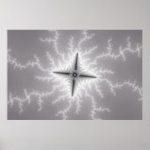 Electro - Fractal Art Poster (Voorkant)