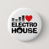 Electro House Ronde Button 5,7 Cm (Voorkant)