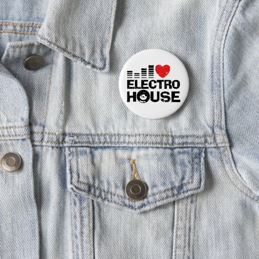 Electro House Ronde Button 5,7 Cm (In situ)
