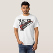 Electro. Klasse afgewezen. T-shirt (Voorkant volledig)