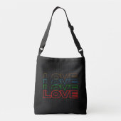 Electro Love - Retro Mix Edition Crossbody Tas (Achterkant)