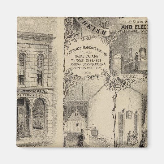 Electro Medical Institute in St. Paul, Minnesota Magneet (Voorkant)