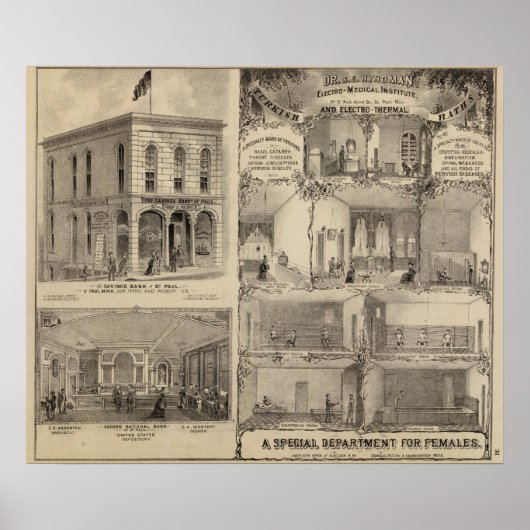 Electro Medical Institute in St. Paul, Minnesota Poster (Voorkant)