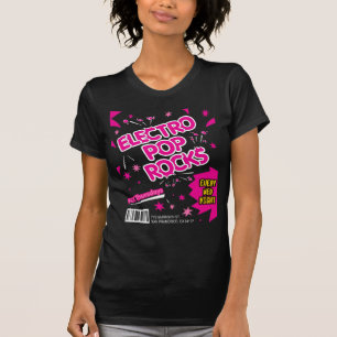 Electro Pop Rocks Snoep Roze T-Shirt