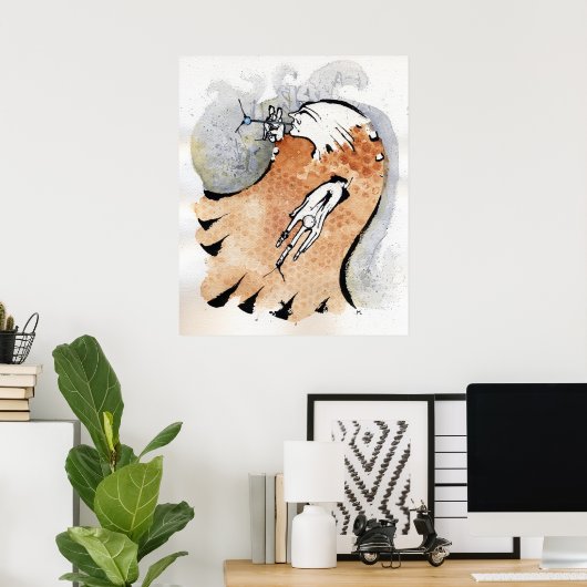 electro rookker poster (Thuiskantoor)