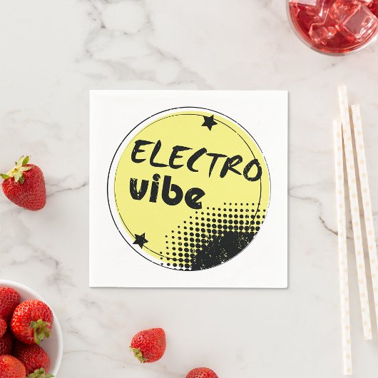 Electro Vibe papieren servetten