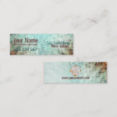 ElectroArt #002 Profiel Business Mini Visitekaartje (Voorkant / Achterkant)